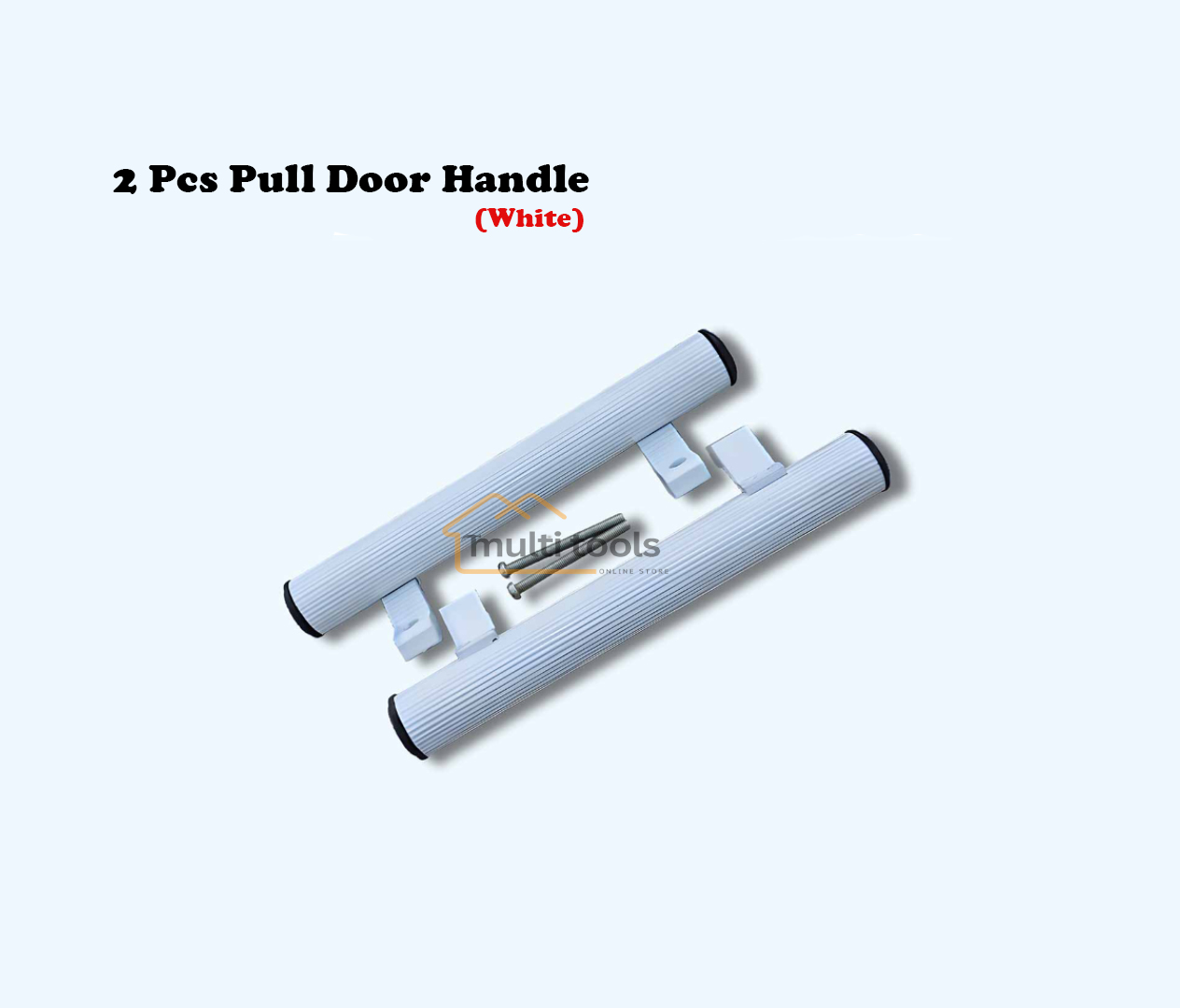 2 Pcs Pull Door Handle [White]